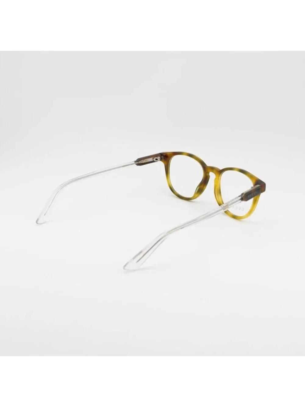 Gucci GG0491O 003 Eyeglasses Havana 49mm Round Frame